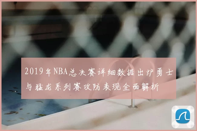 2019年NBA总决赛详细数据出炉勇士与猛龙系列赛攻防表现全面解析